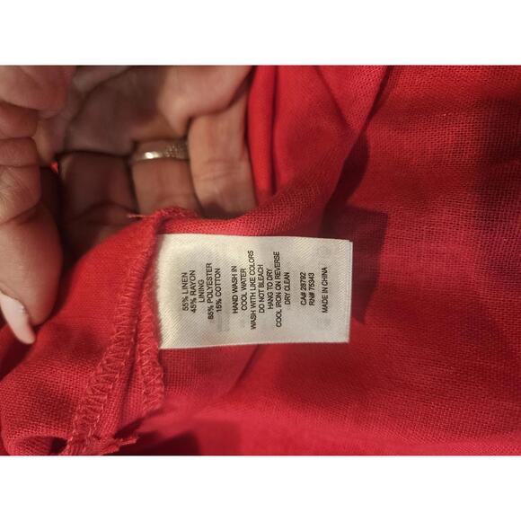 Nwt Revolve's House of Harlow 1960 Red Dress with Puff Sleeves - Picture 8 of 8